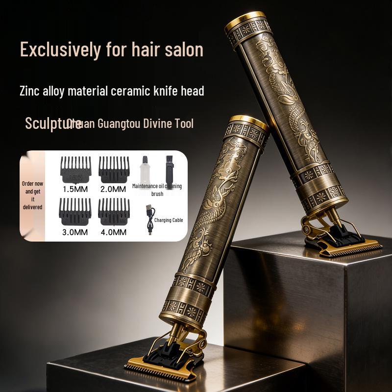 Professional Electric Hair Clipper & Trimmer for Carving & Styling