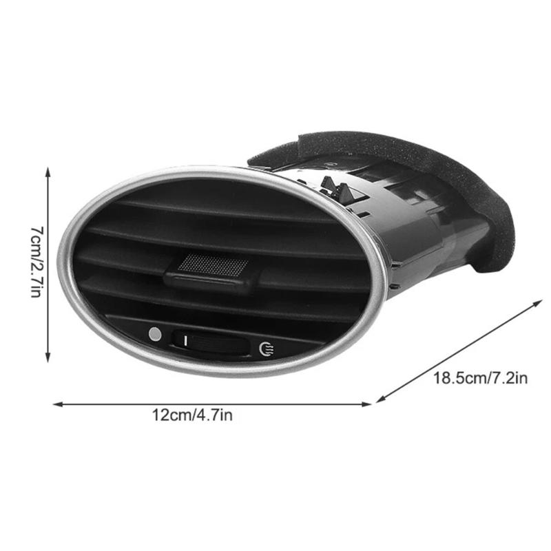 Center Dashboard Air Vent Outlet for MK2 4M51-A014L21AD 4M51-A014L21ADC Replacement Air Conditioning Outlet
