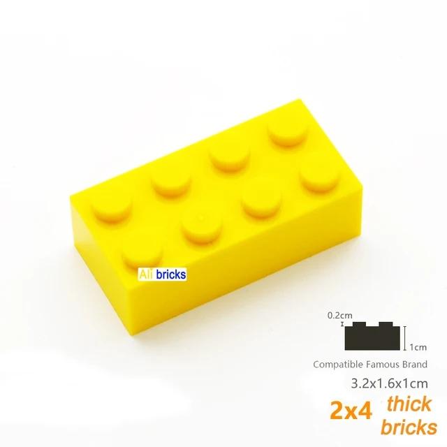 

Нетоксичные 20 шт. Совместимые с Moc Собираемые Частицы 3001 2x4 Для Деталей Строительных Блоков DIY Кирпичи Оптовые Модели Образовательные Технические Детали Игрушки