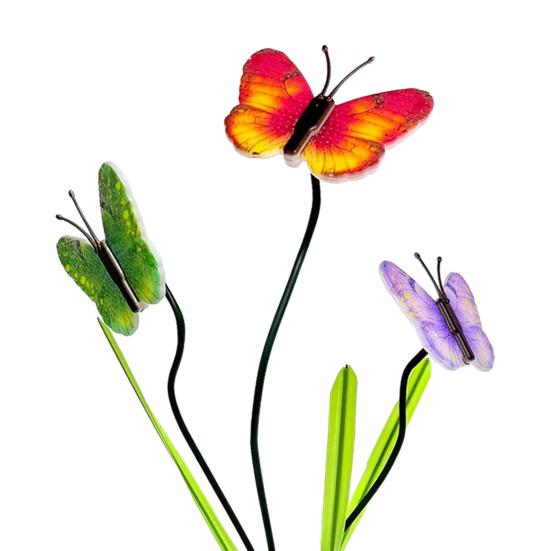 Solar Butterfly Flower Light Garden Lights Outdoor LED Waterproof