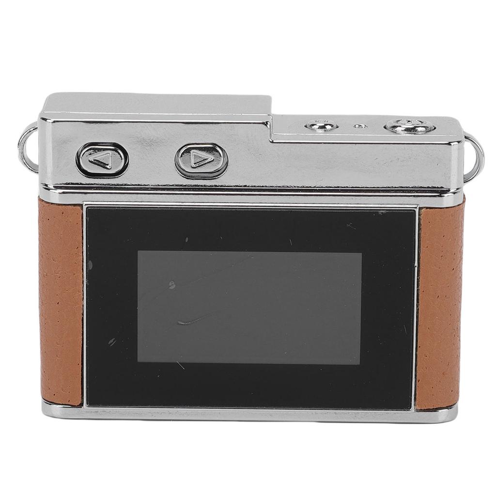 Keychain Camera 1080P Wide Angle Lens Type C Vintage Compact Camera with Color Screen for Campus Life Records Festival Celebrations