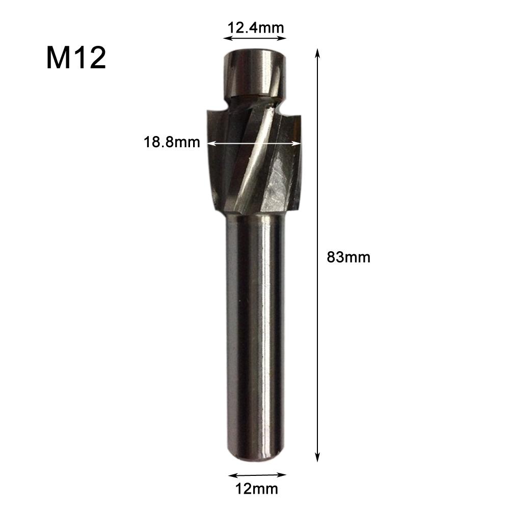 Aluminum Mill Cutter Counterbore Efficiency Efficient End HSS