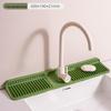 Morandi Silicone Faucet Drip Mat - Leak-Proof, Anti-Slip Kitchen Sink & Washstand Mat