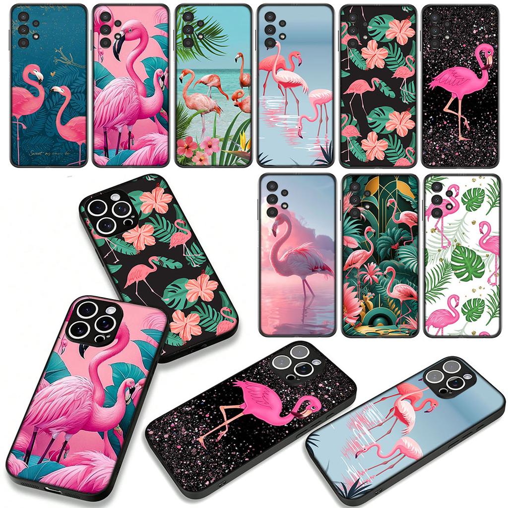 Flamingo Tier Handyhülle für Motorola Moto G54 G05 G24 G67 G55 G75 G9 G85 G15 G57 G86 Power Edge 50 30 Ultra Fusion neo Pro