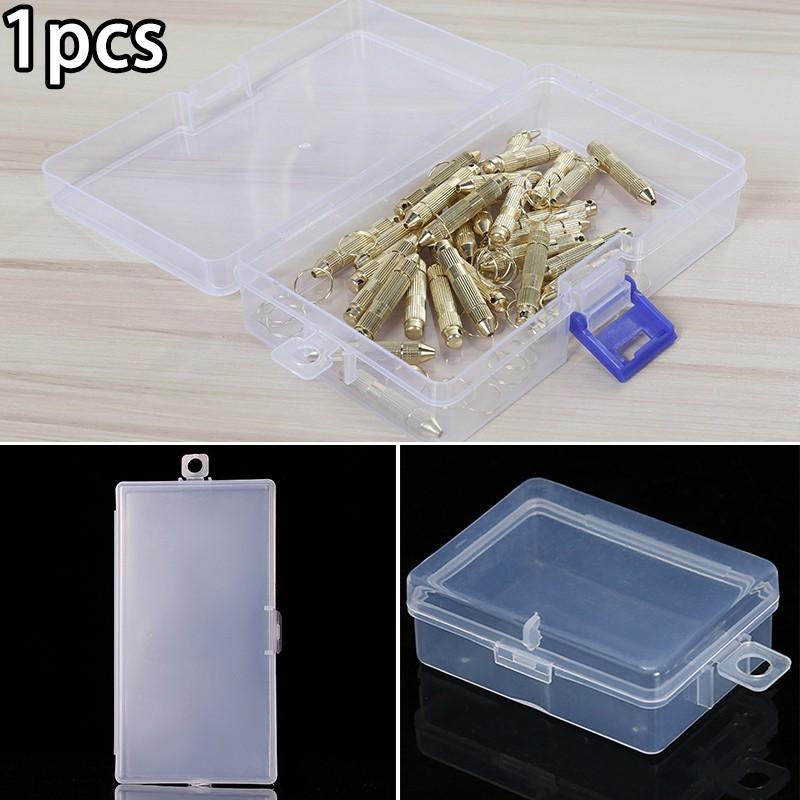 Portable Clear Plastic Container for Jewelry Beads and Gadgets Easy to Use Small 359₽