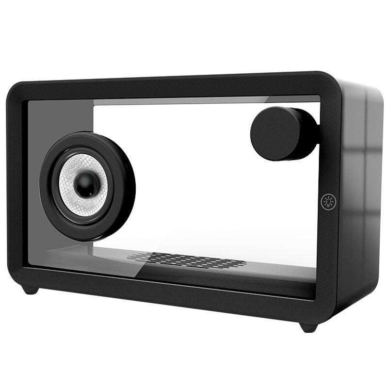 

M8 Прозрачный Bluetooth-совместимый динамик с RGB-подсветкой Звук Hi-Fi Басовый сабвуфер Black