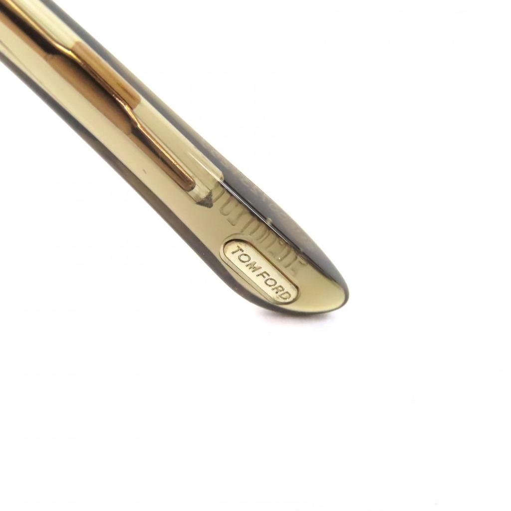 Great TOM FORD Glasses Tortoiseshell Pattern Wellington Clearbrown mens TF5890-B Used