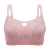 Women Heart Hollow Out Bra Breathable Gathered Bra