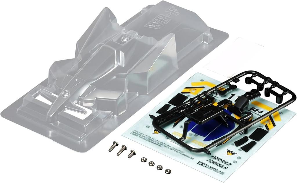 Tamiya Grade-Up Parts Series No.503 Winning Bird Formula Clear Body Set 15503