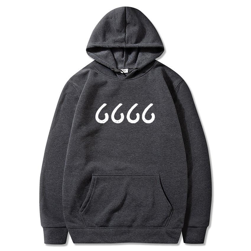 Autumn Winter 6666 Farm Printed Solid Color Hoodie Academic Classic Coat Daily Casual Hoodie Warm Sportswear
