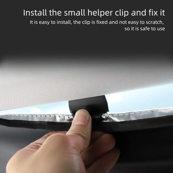 Tesla Model Y 2021 Rear Windshield Sunshade Curtain