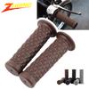 Motorcycle Handlebar Grips Motorbike Handle Grips ATV Motorbike Pit Bike 7/8" 22mm For Harley Honda Suzuki Yamaha Kawasaki