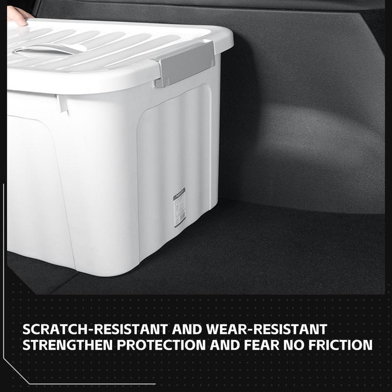 For Tesla Model Y Juniper 2025 2026 Car Rear Luggage Compartment Side Kick Pad Protection Scratch Mat Car Interior Accessories