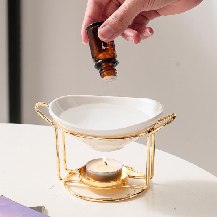 Uçucu Yağ Yakıcılar Wax Eritme Yakıcılar Aromaterapi Aromaları Yakıcılar Seramik Yağ Difüzörü Mum Tealight Tutucu Dekorlar