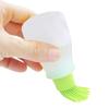 Leakproof Silicone Honey Oil Storage Bottles Containers with Brush for Barbecue Cooking Baking Tools  COLOR RANDOM