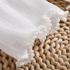 Elegant Flared Faux Sleeves Decorative Wrist Cuffs Bead Trim Sleeves For Women Girl Daily Wear Special Occasion Outfit