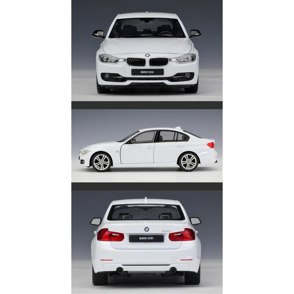 WELLY 1/24 BMW 335i Alloy Miniature Car Model Diecast Metal Scale Model Car Diecast Metal Static Collection Children Toy Car