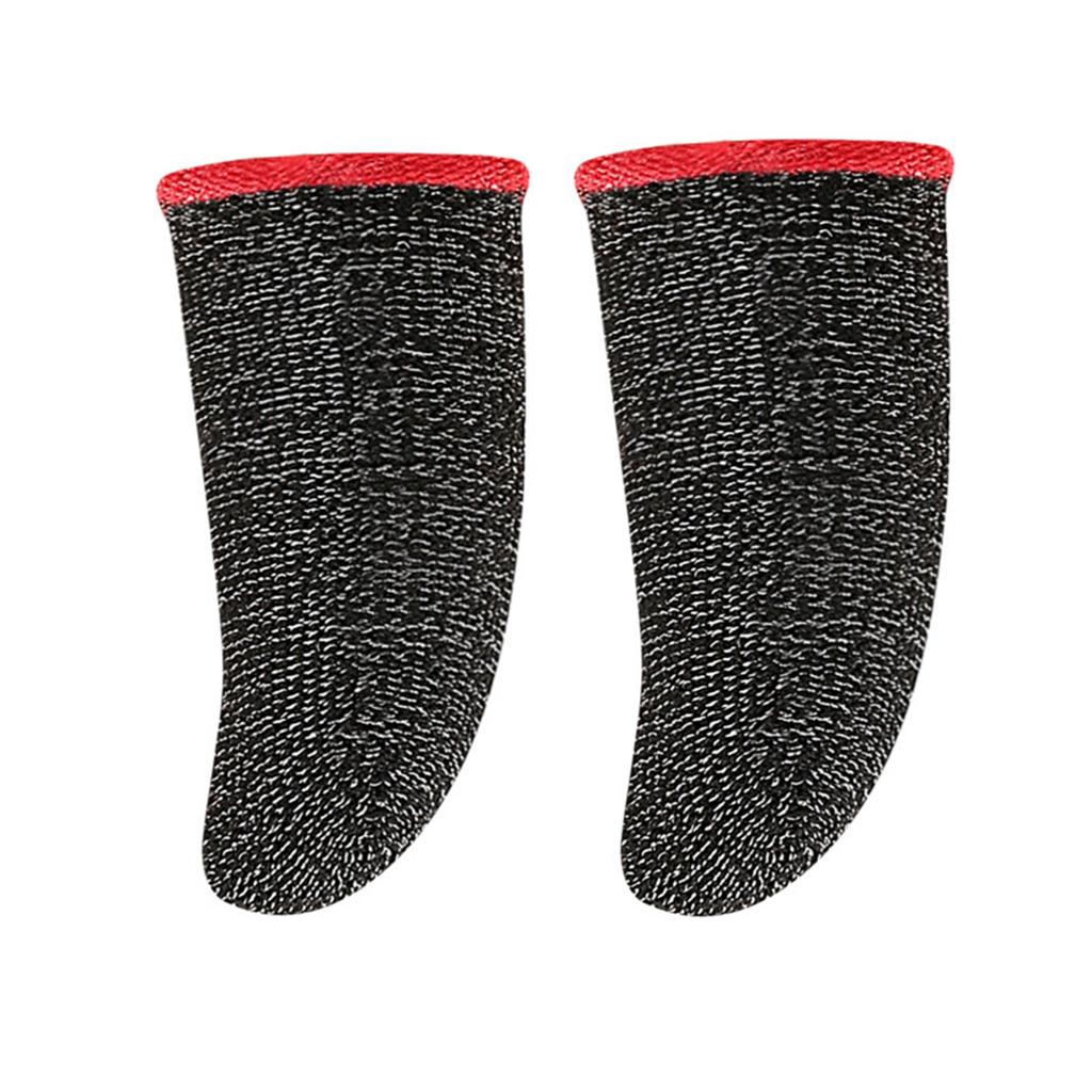 E-sports Game Finger Cots, Anti-sweat and Breathable Silver Cloth Finger Cots,  -thin Glass Anti-slip King Mobile Game Finger Cots To Eat Chicken.