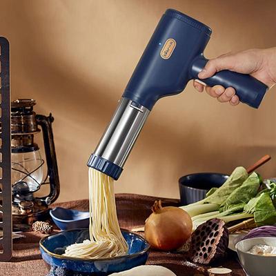 Electric Handheld Pasta Makers Automatic Portable Noodle Ramen Machine Rechargeable Wireless One Button Control USB Charging