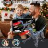 GuKKK Remote Control Dinosaur Toy, RC T-Rex Robot with Walking, Spray, Roaring & Head Shaking, Electronic Dino Toy for Boys & Girls (Gray)
