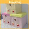 Banqueta de Armazenamento Moderna Com Capa Para Sapatos e Lanches Ideal Para Uso na Entrada