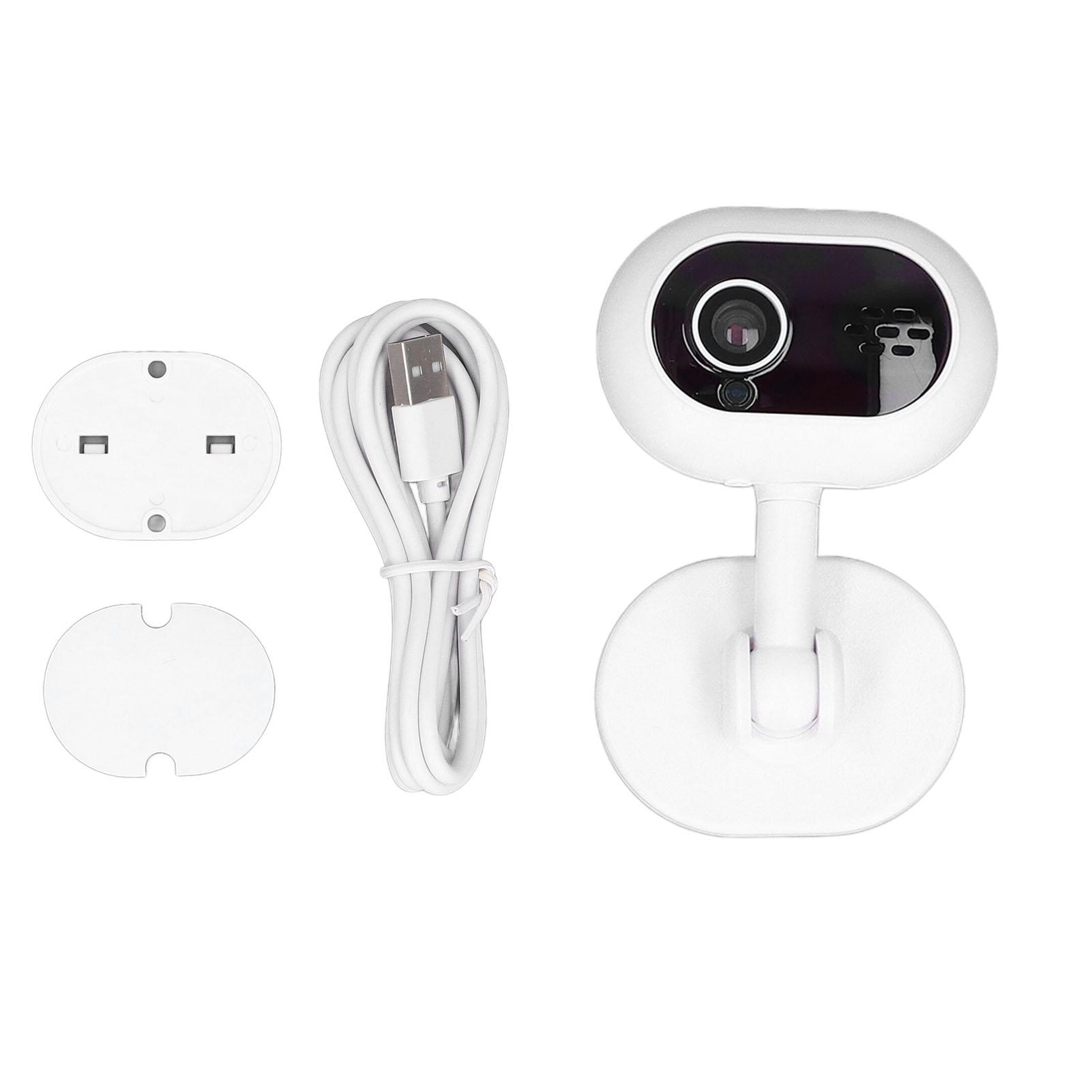 

Smart Security Camera HD Night View Plug In 360 Degree Rotation Wireless WIFI 1080P Indoor Security