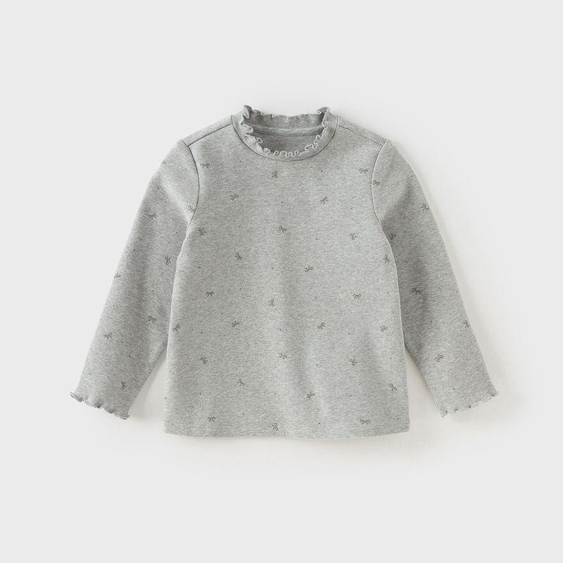 [Same Style as in the Mall] David Bella Children's Long-Sleeve T-Shirt Baby 2026 Spring New Style Girls' Base Shirt Type a