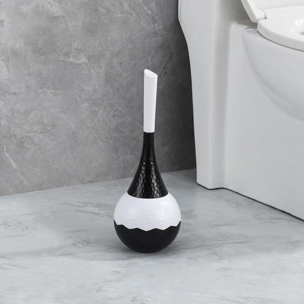 Exquisite Long Handle Toilet Brush Light Luxury Floor Toilet Cleaning Tool  WC Maintenance