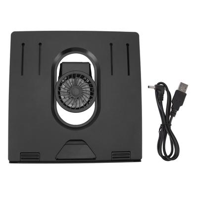 Dizüstü Bilgisayar Soğutucu Stand 9 Seviye Ayarlanabilir Katlanabilir Masaüstü Dizüstü Bilgisayar Standı Çift Telefon Standı Soğutma Fanı