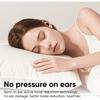 Invisible Sleep Earbuds, Mini Wireless Bluetooth 5.4 Earbuds for Side Sleepers, 4–8 Hours Playtime, Comfortable Lightweight Design for Sleep,
