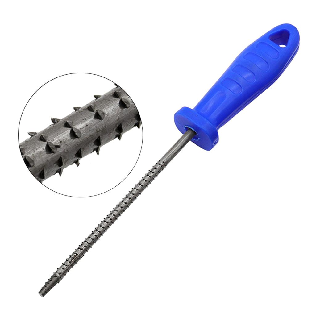 Robuste Holzraspeln aus legiertem Stahl, runde, flache und halbrunde Feilen für Holzbearbeitungsprojekte