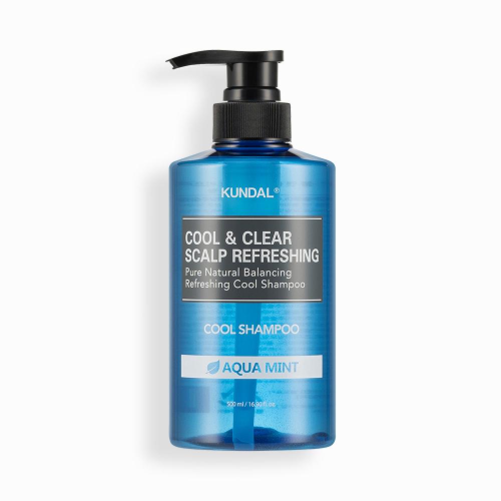 Kundal Cool Clear Scalp Refreshing Cool Shampoo Aquamint 500ml aquamint