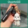 Adorable Cartoon Darth Vader Car Keychain Cute Pvc Soft Pendant Key Accessory