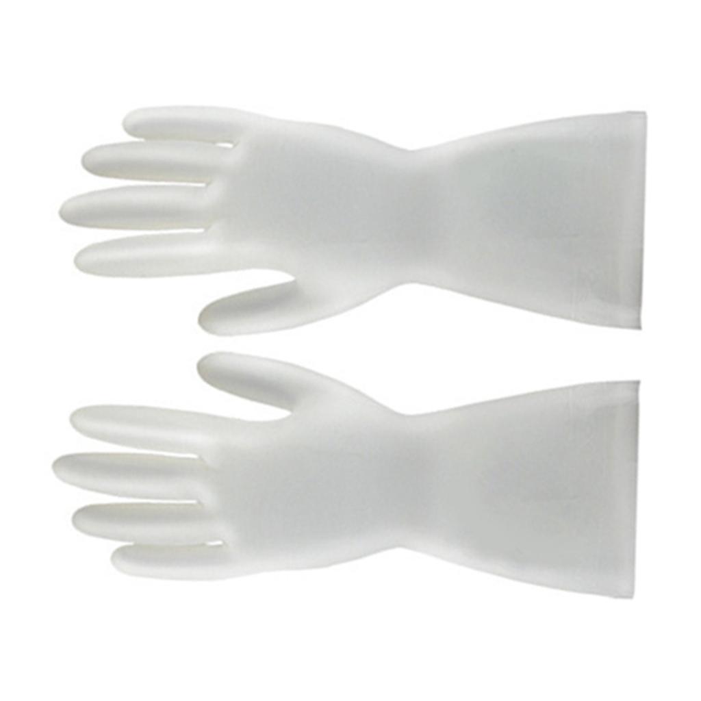 Küchenputzhandschuhe Wasserdichte PVC Haushaltspuputzhandschuhe Wiederverwendbare Rutschfeste Waschhandschuhe