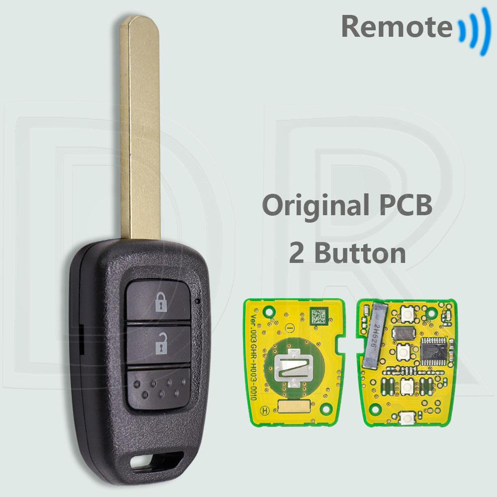 DR HLIK6-1T 313.8MHz HLIK6-1TA 433.9MHz ID47 PCF7961X Car Remote Key For Honda Civic Accord City CR-V Jazz XR-V Vezel HR-V FRV