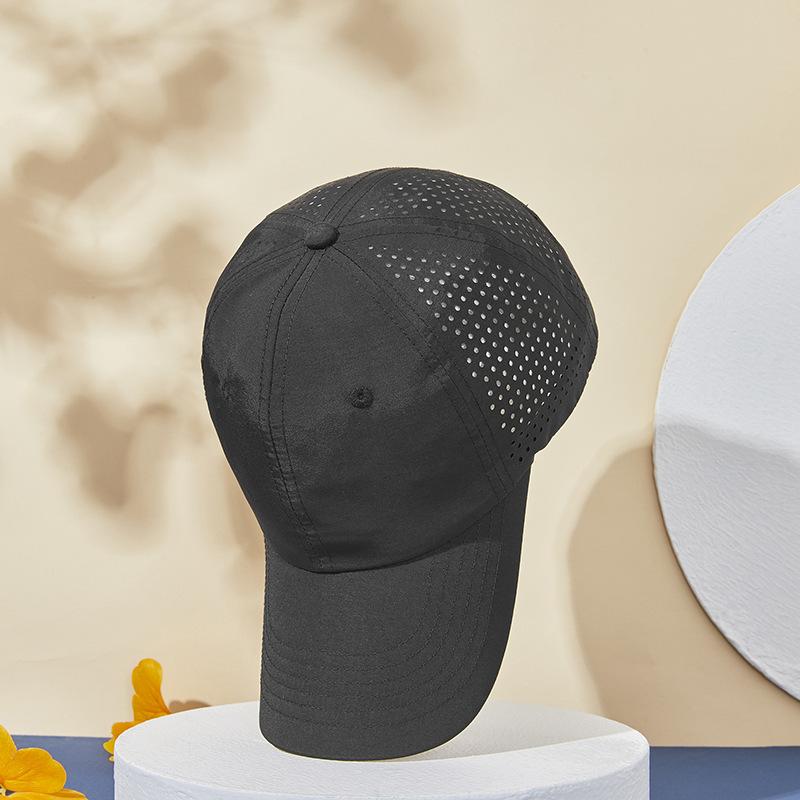 Spring And Summer Semi-Mesh Cap, Sports Quick-Drying Cap, Soft Top Cap, Men'S And Women'S Sunscreen, Sunshade, Breathable Mesh Baseball Cap