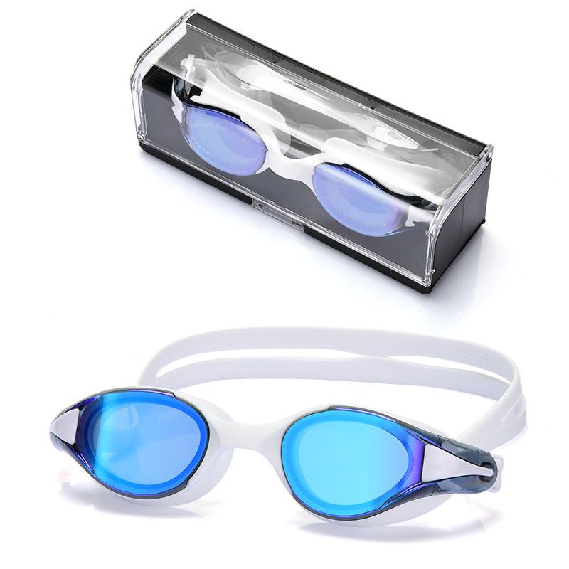 Waterproof silicone swimming goggles women's professional racing high definition waterproof and anti-fog swimming goggles