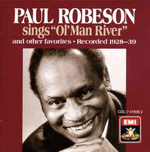 

CD ROBESON - Ol Man River & Favorites CDC7478392 EMI 1987 US Pop Used