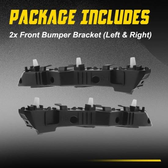 LH & RH Front Bumper Retainer Bracket Support for Kia Rio 2018- 86513-H9000