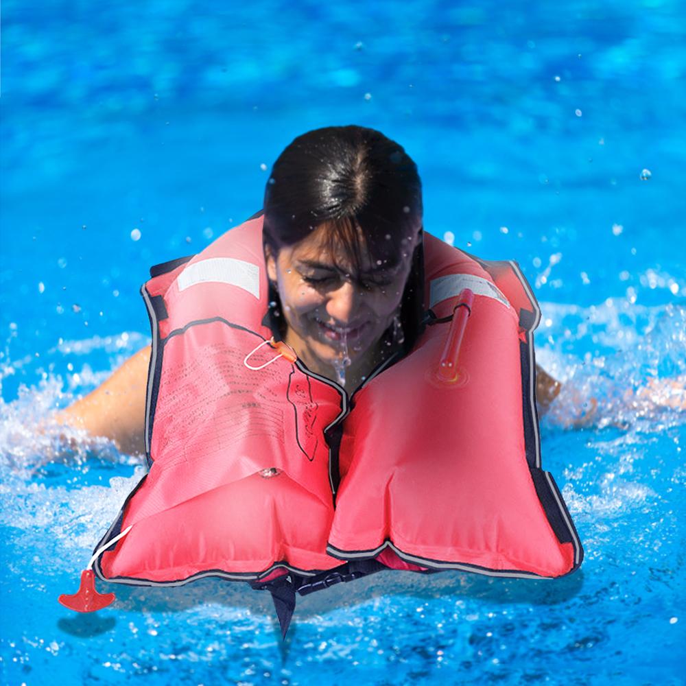 Gilet De Sauvetage Adulte Réglable - Kayak, Pêche, Sports Nautiques - Avec Sifflet & Bandes Réfléchissantes