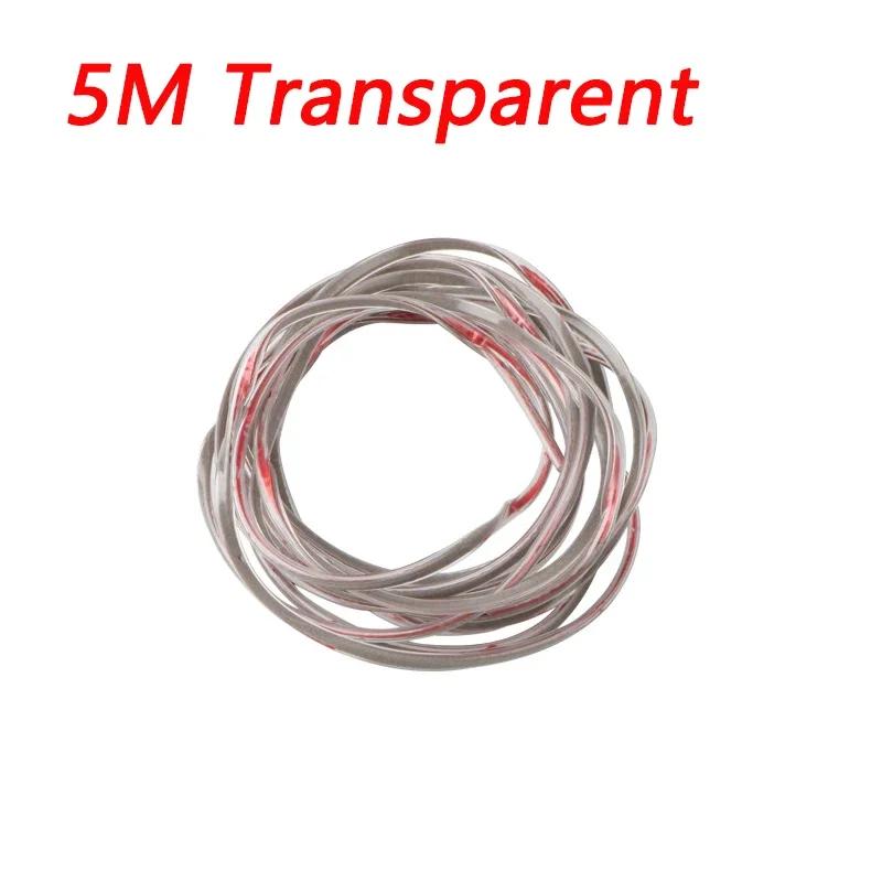 

5M защитная полоска для бампера двери автомобиля, невидимая защита для кромок, молдинг, резиновая накладка, защита от царапин, украшение