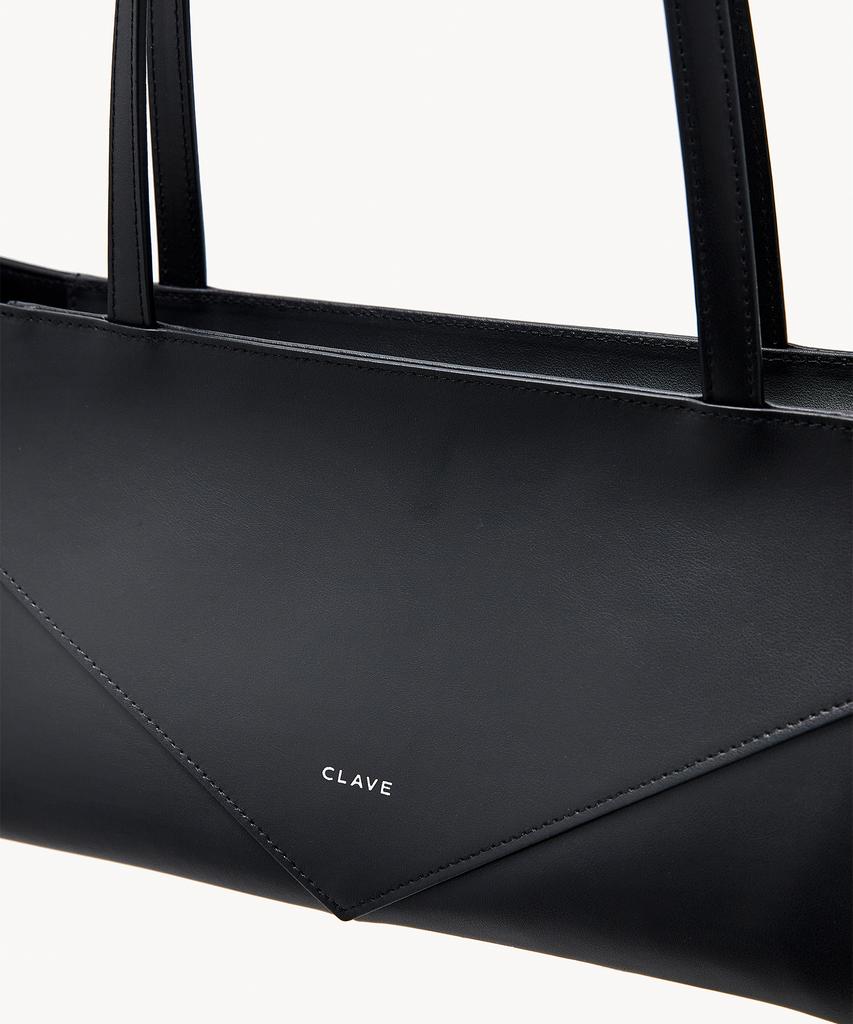 Clave Sienna Black Tote Bag