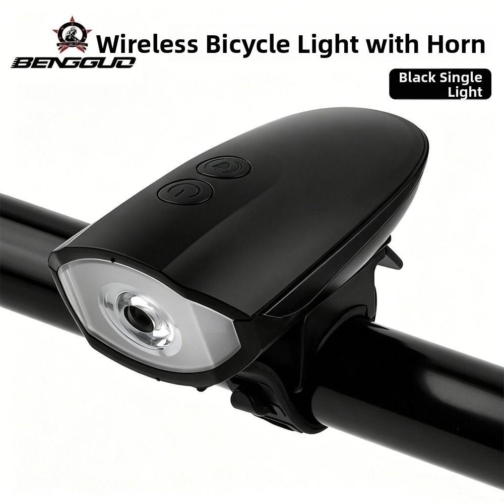 Waterproof Electric Loud Horn 2Styles Cycling Flashlight Torch High Quality Bicycle Front Light