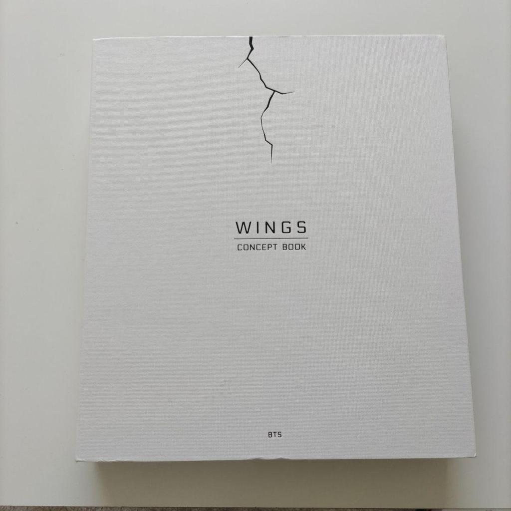 [USED] BTS WINGS CONCEPT BOOK