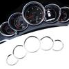 Silver Dashboard Trim Stylish Dashboard Accessory For Porsche Easy Installation Trim Stylish Aesthetic Fitment