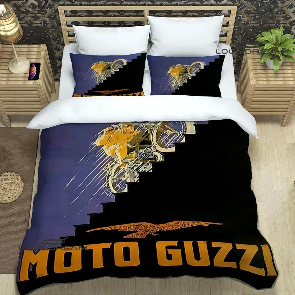 Guzi motorcycle printed Beding Sets exquisite bed suplies set duvet cover bed comforter set beding set luxury birthday gift
