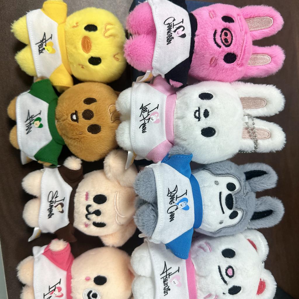 Stray Kids Skzoo New Plush Doll Felix Bangchan Cute Bag Pendant Decoration Kpop Idol Peripheral Fans Essential Surprise Birthday