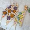 Turban Triangle Bandana Hair Band Women Hair Scarf Sweet Crochet Bandana  Travel