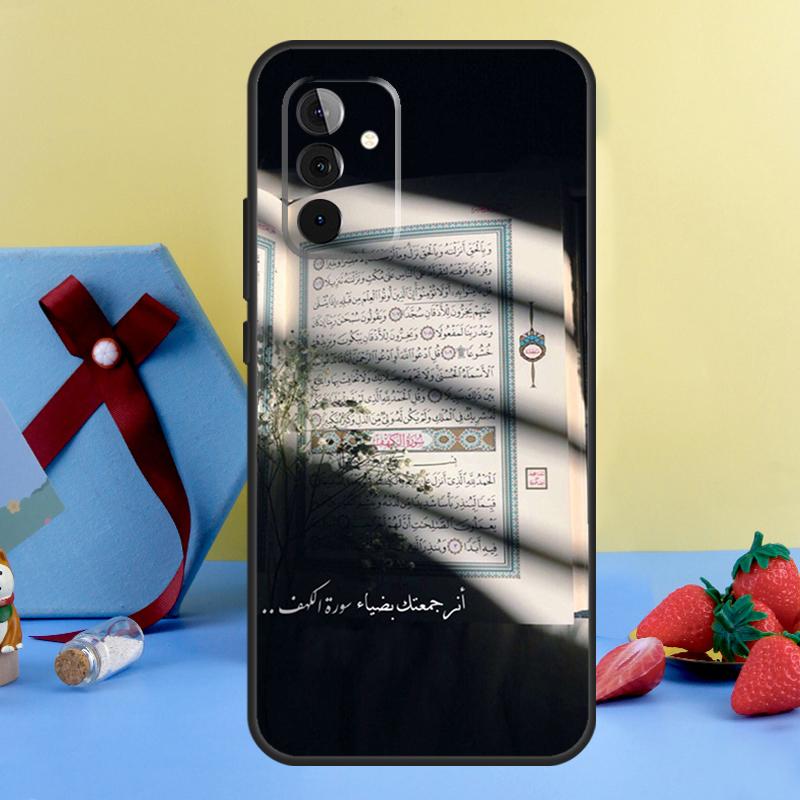 Islamic Book Arabic Quran Muslim Case For Samsung Galaxy A14 A54 A34 A12 A22 A32 A52 S A51 A71 A13 A23 A33 A53 A15 A25 Cover