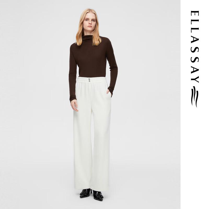 ELLASSAY 2023 Fall Women's Casual Straight-Leg Pants